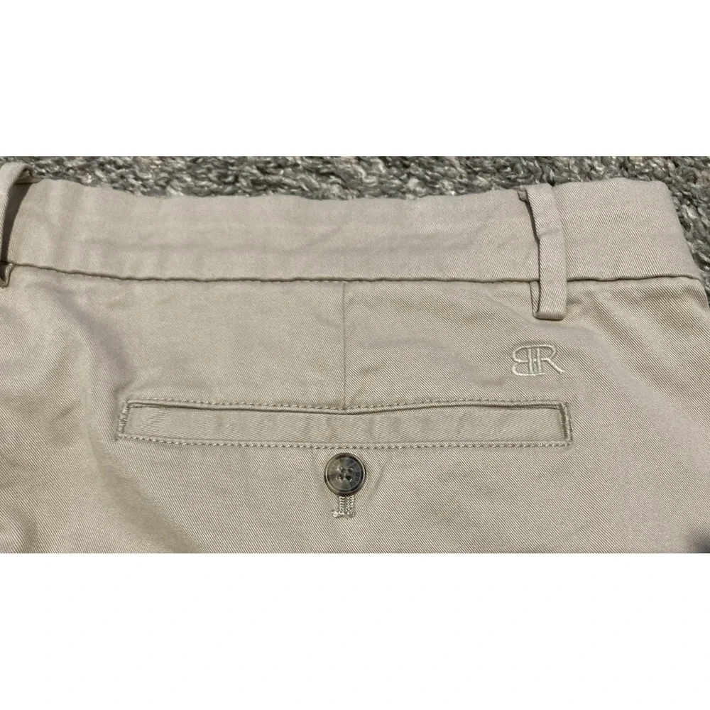 Banana Republic Khaki Chino Pants Men's 40x30 Beige Straight Leg Stretch Casual